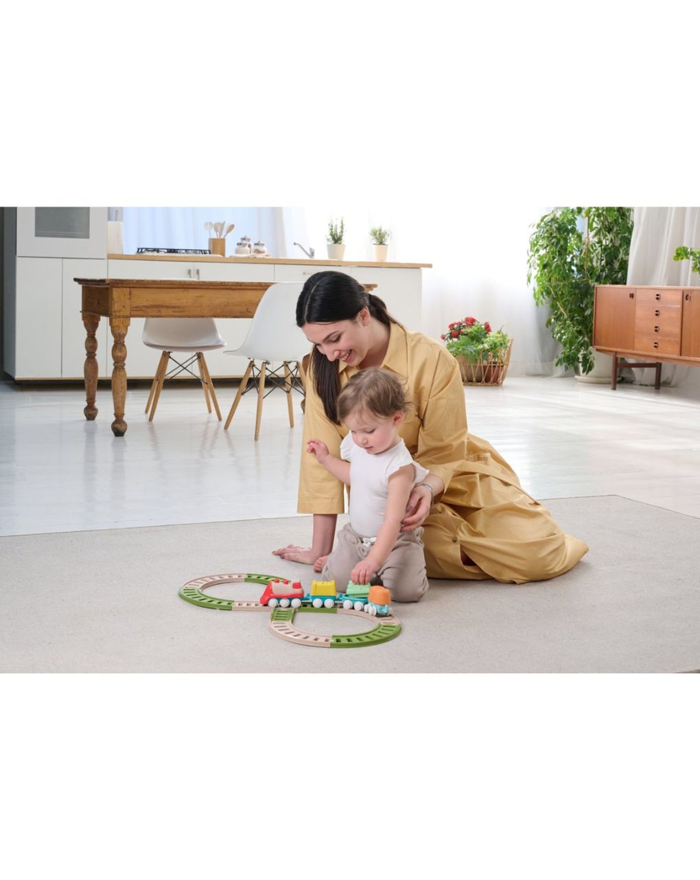 Chicco βρεφικό παιχνίδι τρενάκι eco+ z01-11543-00 - Chicco