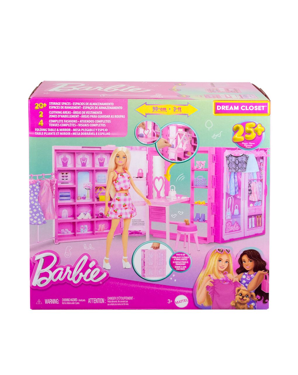 Mattel barbie δωμάτιο μόδας hxd59 - BARBIE