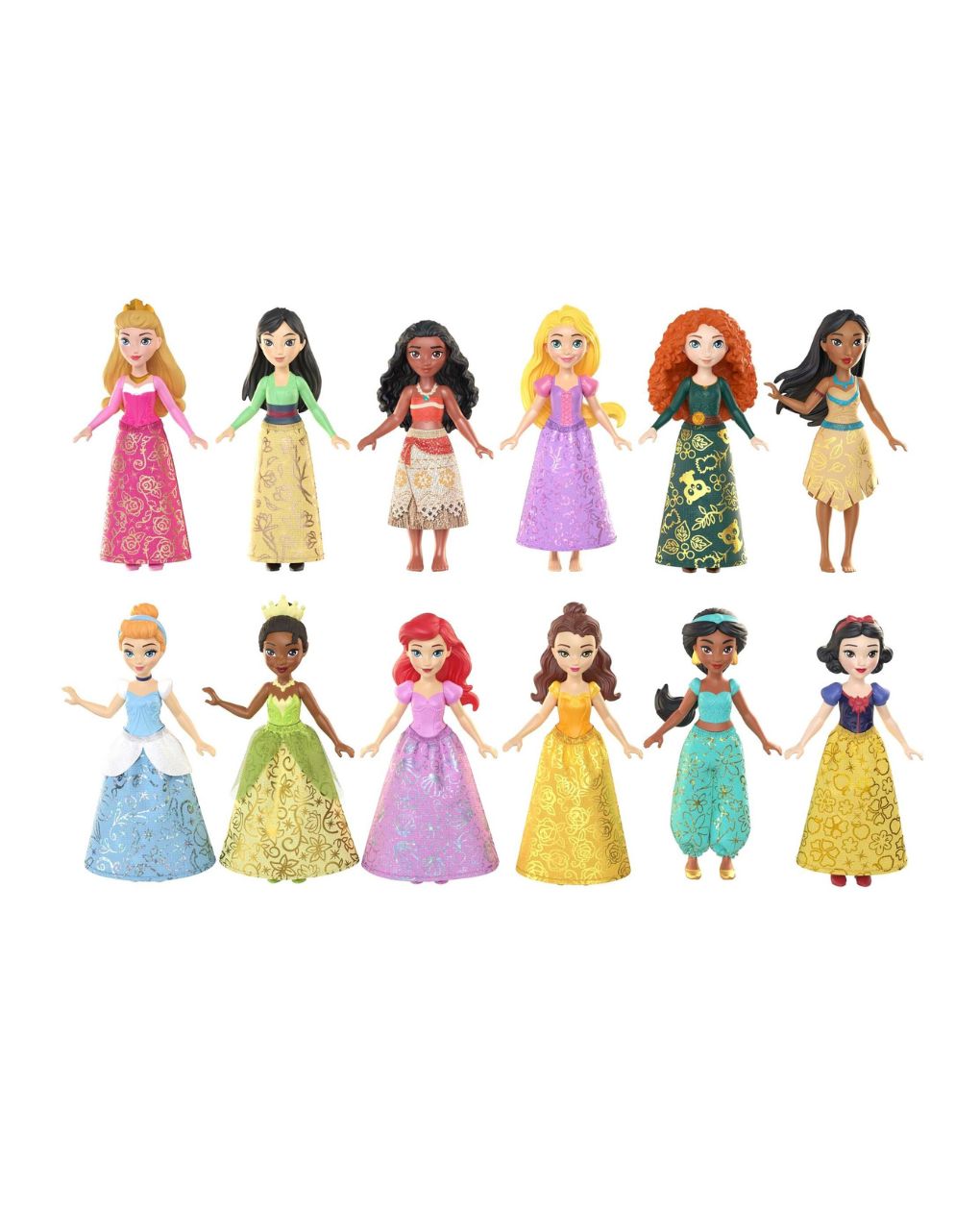 Mattel disney princess μίνι κούκλα (12 σχέδια) hpl55