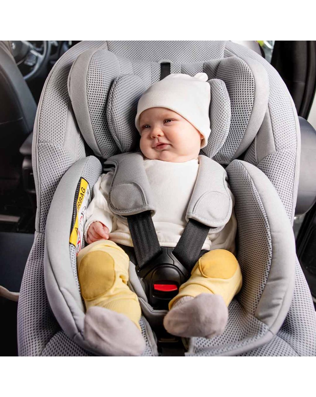 Besafe αντεστραμμένο κάθισμα αυτοκινήτου stretch b i-size (40-125cm) cloud melange 11025670.clm - Be Safe