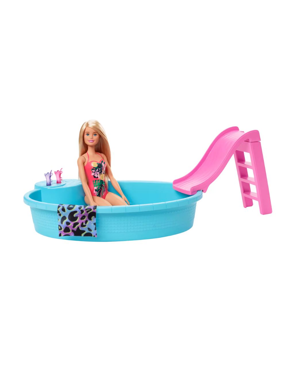 Mattel barbie εξωτική πισίνα με κούκλα hrj74 - BARBIE