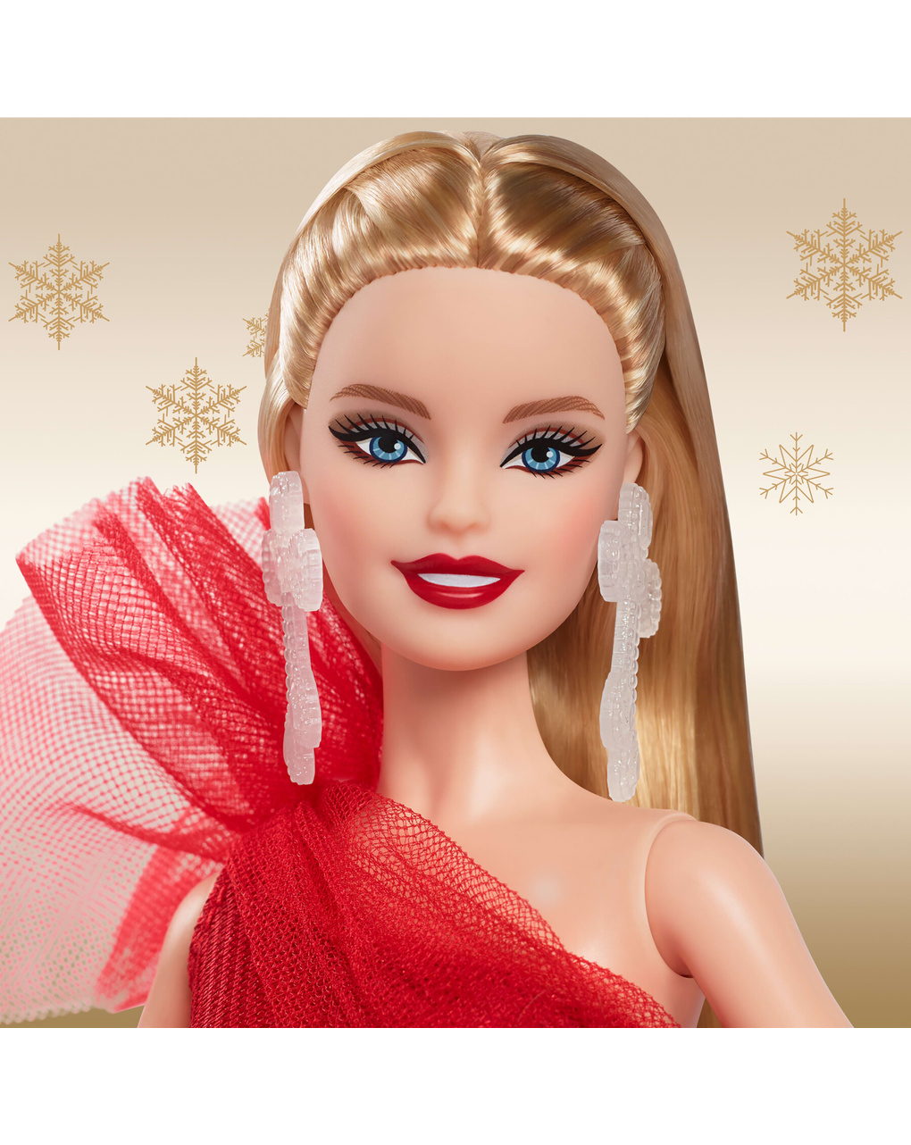 Mattel barbie συλλεκτική barbie, 2024 holiday barbie fashion doll hrm61 - BARBIE