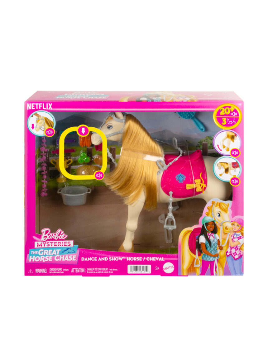 Mattel barbie mysteries άλογο hxj42 - BARBIE