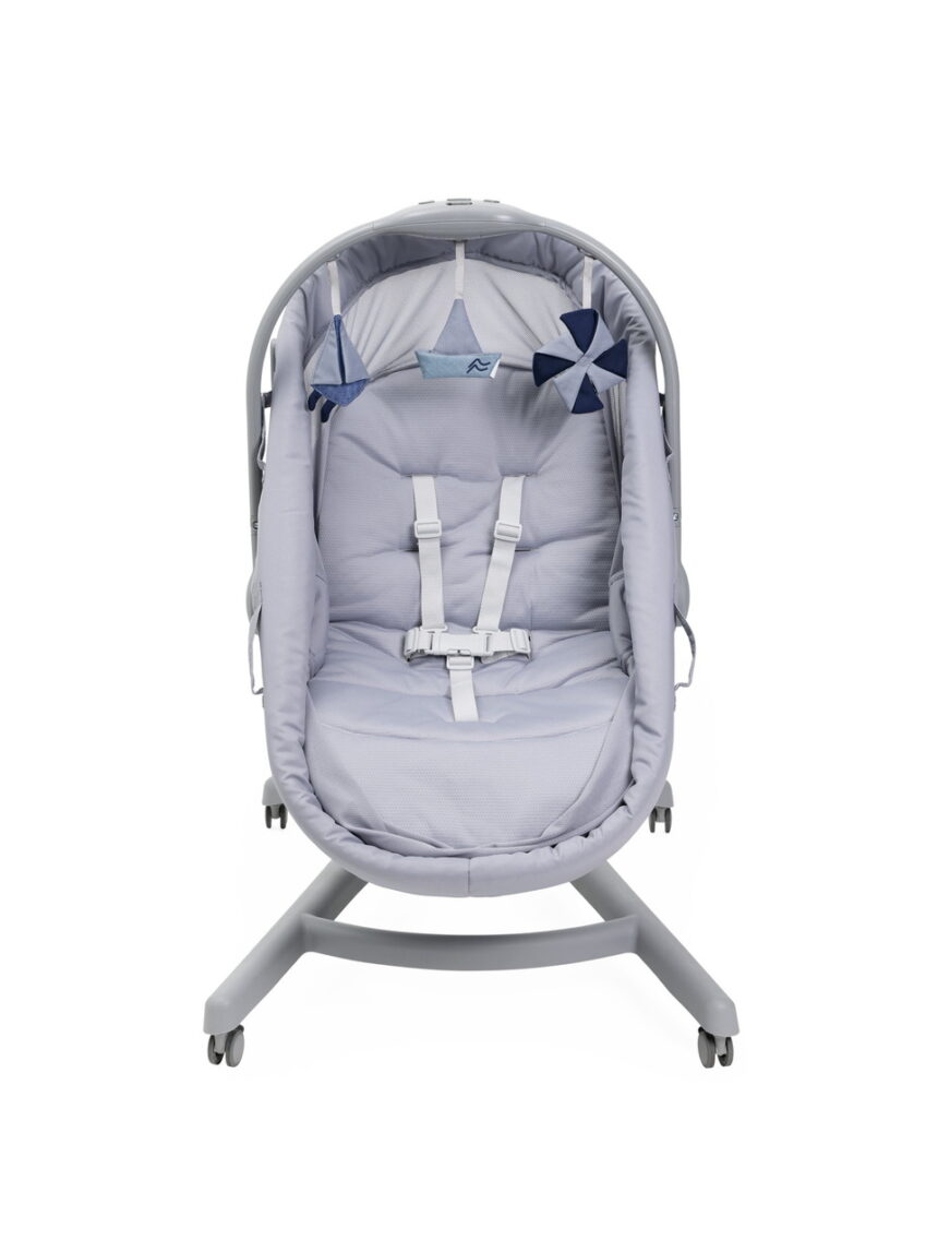 Chicco λίκνο - ριλάξ βaby hug pro 5 in 1/1 earl grey p07-87076-40 - Chicco