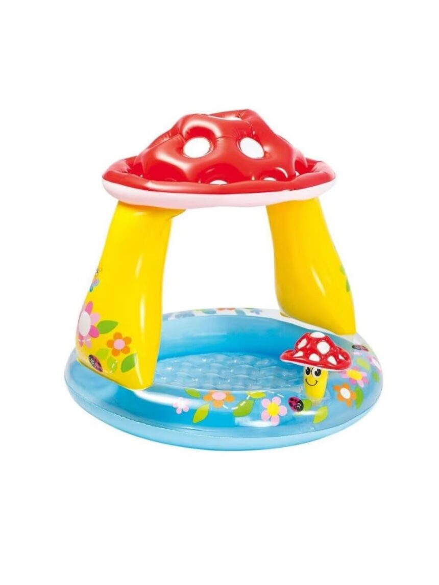 Intex φουσκωτή πισίνα mushroom baby pool 102×89εκ itx57114np - Intex