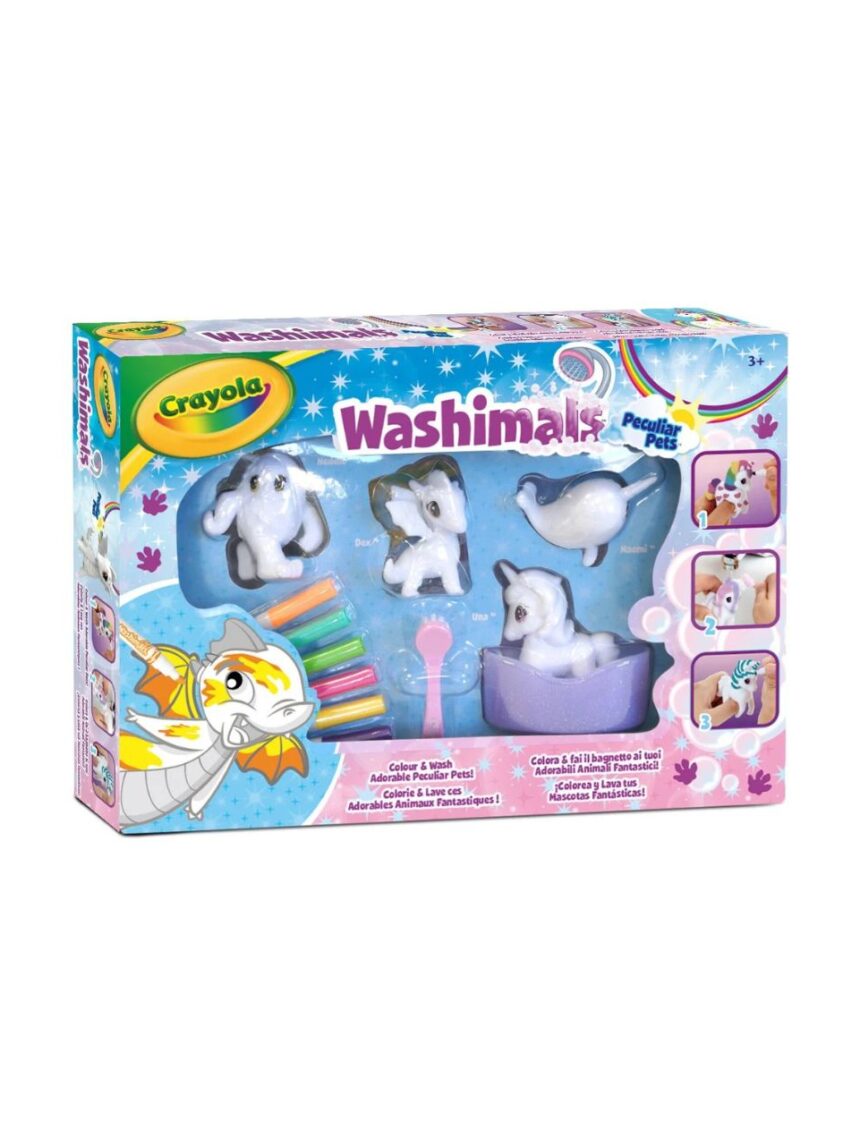 Crayola washimals σετ παραμυθένια ζωάκια 25-7191 - Crayola