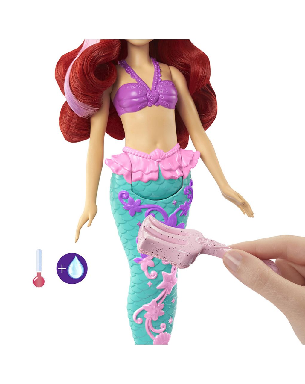 Mattel disney princess άριελ color change hlw00 - Disney Princess