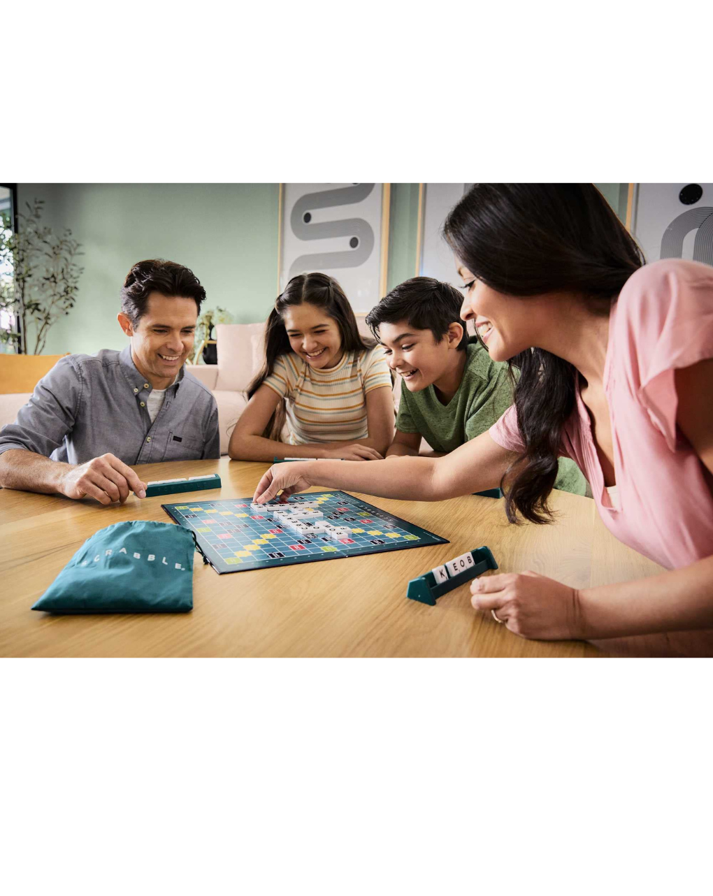 Mattel επιτραπέζιο παιχνίδι νέο scrabble 2 σε 1 hxw06 - SCRABBLE