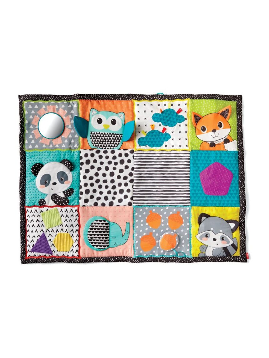 Infantino fold & go giant discovery mat παιδική κουβέρτα παιχνιδιού - INFANTINO