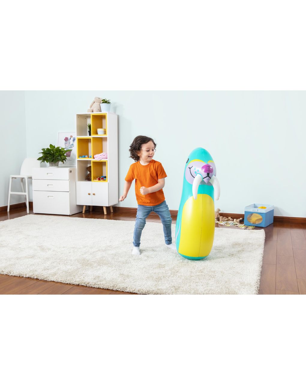 Bestway φουσκωτά ζωάκια animal shaped bop 89cm (3 σχέδια) 52152 - Bestway