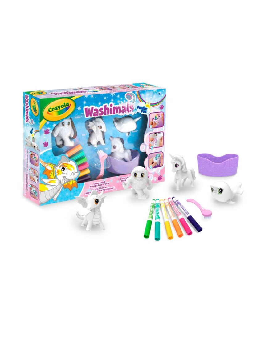 Crayola washimals σετ παραμυθένια ζωάκια 25-7191 - Crayola