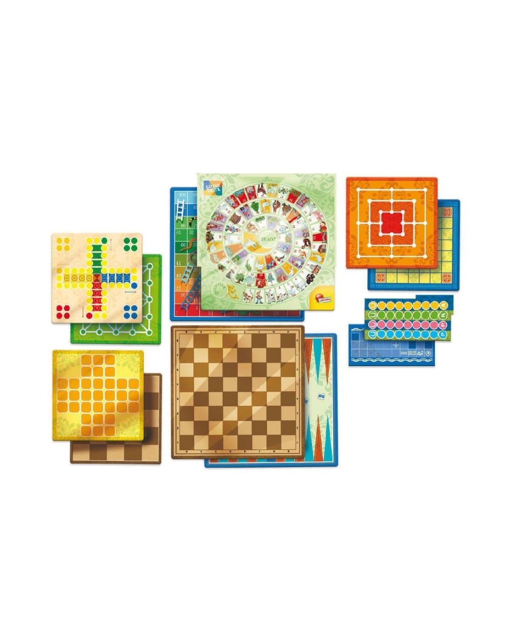 Lisciani επιτραπέζιο super συλλογή επιτραπέζιων 60 παιχνίδια 05.57023 - Lisciani