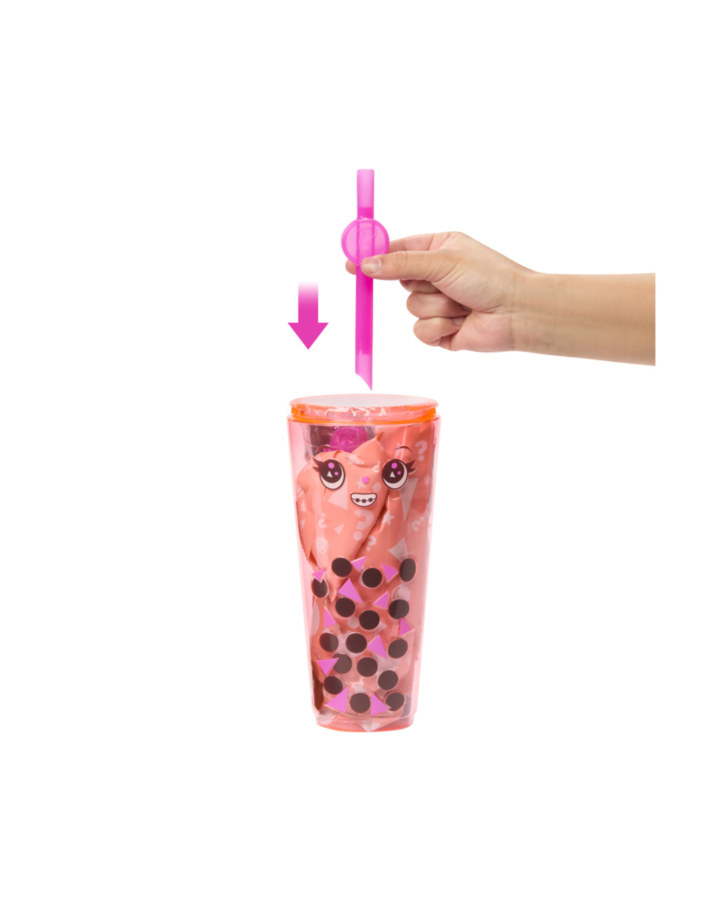 Mattel barbie bubble tea series κούκλα ρόφημα μάνγκο με 8 εκπλήξεις htj22 - BARBIE