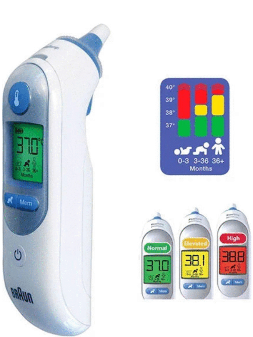 Braun θερμόμετρο αυτιού irt6520 - Braun