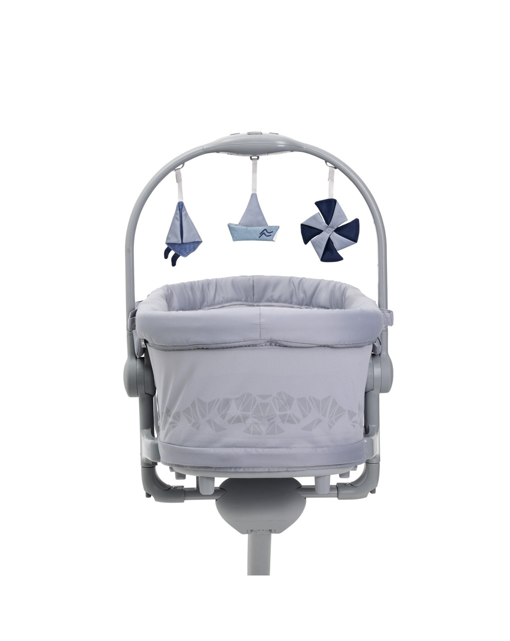 Chicco λίκνο - ριλάξ βaby hug pro 5 in 1/1 earl grey p07-87076-40 - Chicco