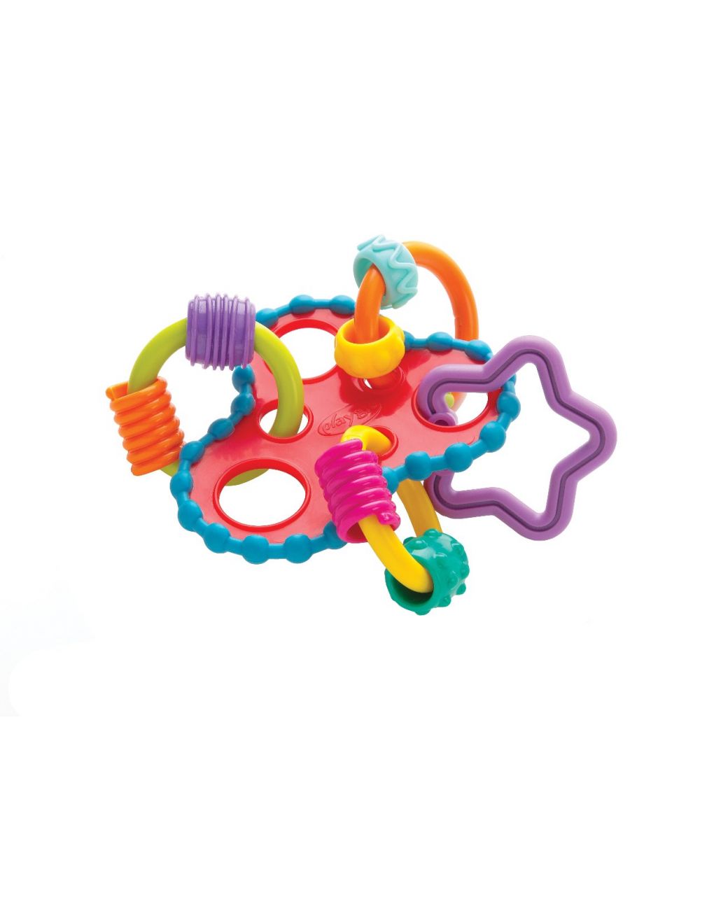 Playgro roundabout rattle μασητικό κουδουνίστρα με κρίκους 3m+ 4083818 - PLG