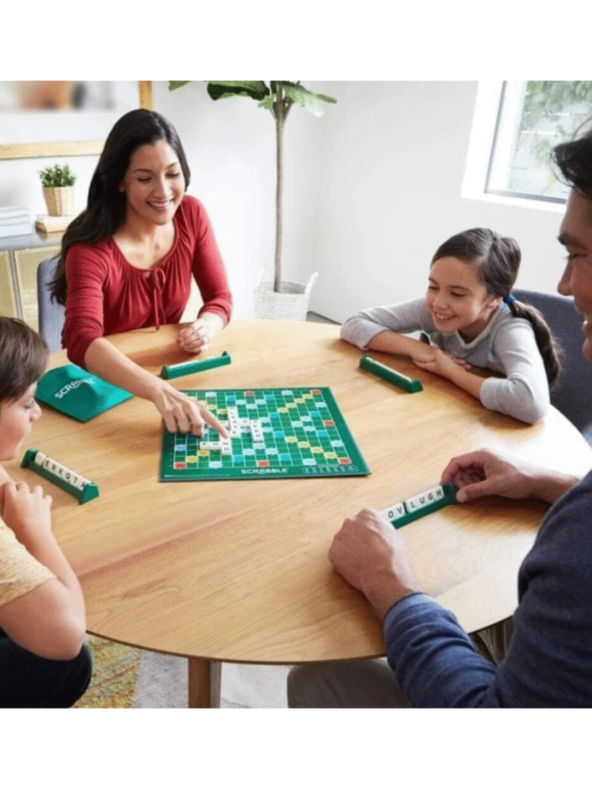 Mattel επιτραπέζιο παιχνίδι νέο scrabble 2 σε 1 hxw06 - SCRABBLE