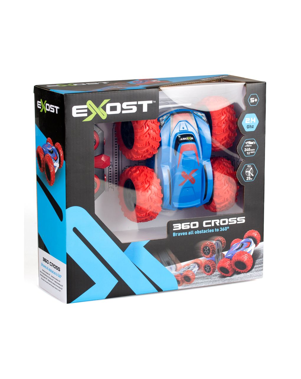 Exost τηλεκατευθυνόμενο αυτοκίνητο r/c 360 1:18 cross ii red 7530-20258 - Exost