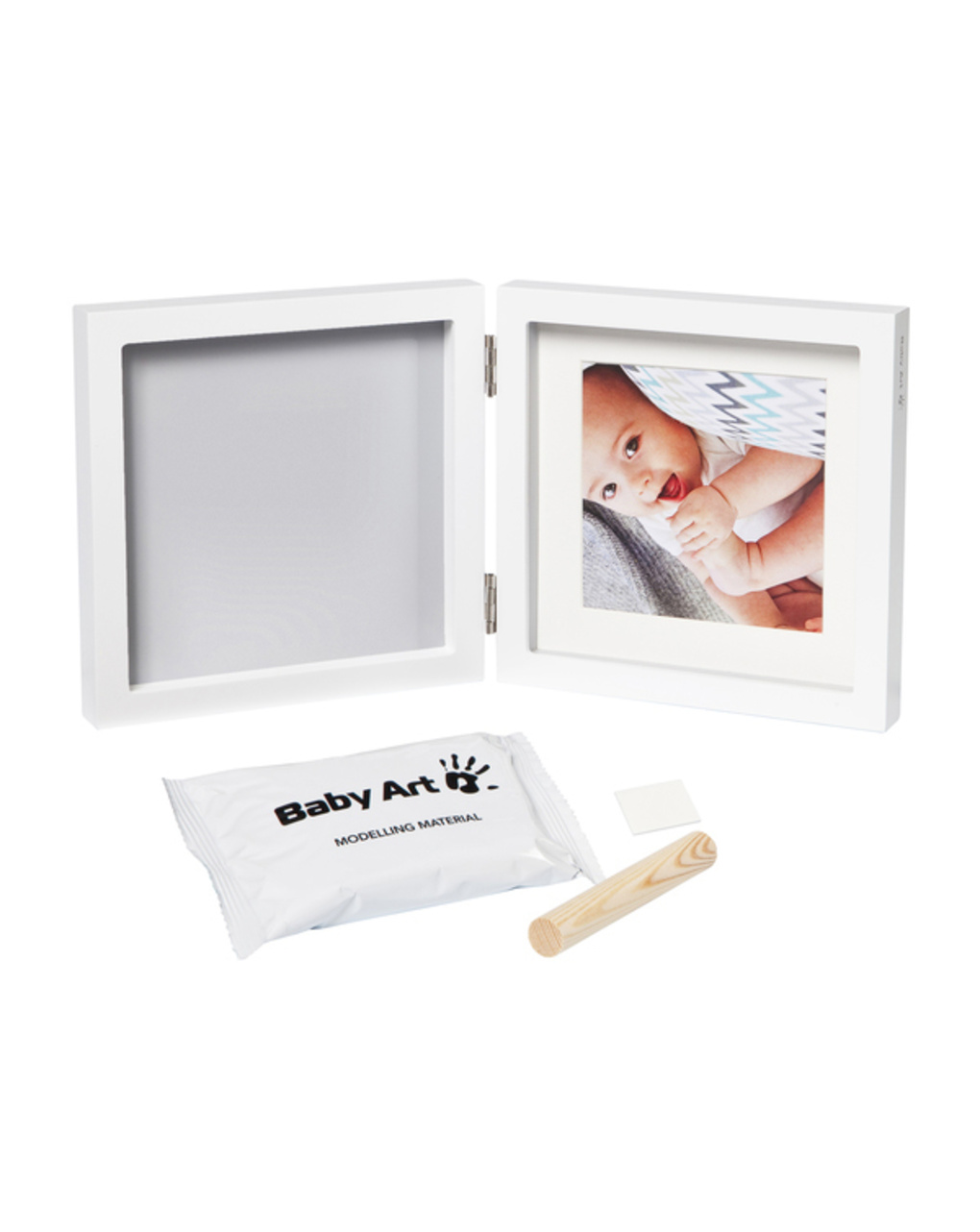 Baby art κορνίζα αποτύπωμα my baby touch simple grey br73756 - Baby Art