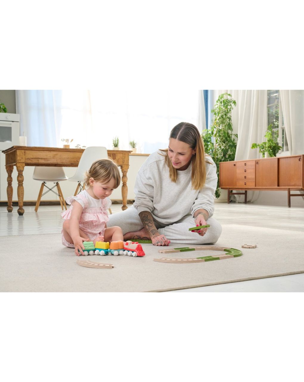 Chicco βρεφικό παιχνίδι τρενάκι eco+ z01-11543-00 - Chicco