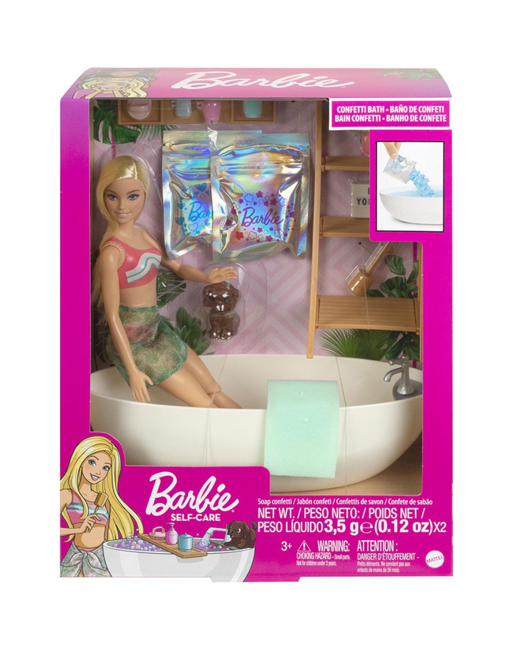 Mattel barbie wellness τζακούζι hkt92