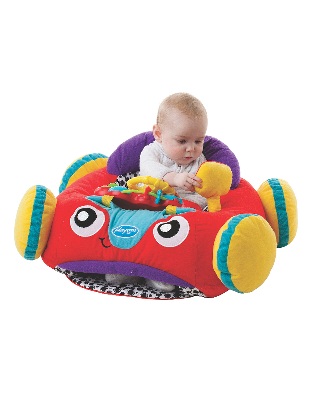 Playgro music and lights comfy car μαλακό αυτοκινητάκι 0186362 - Playgro