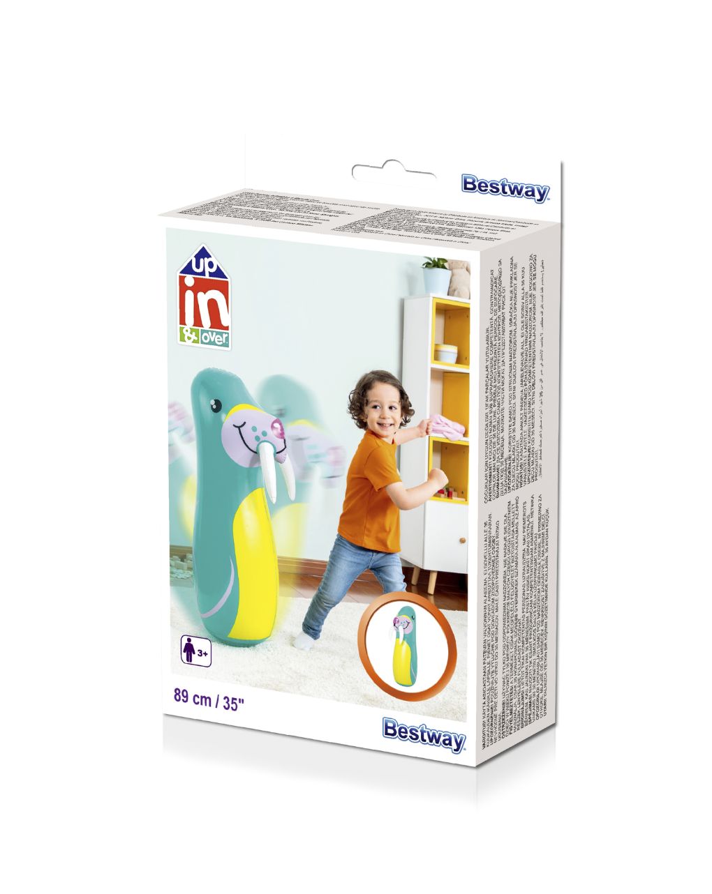 Bestway φουσκωτά ζωάκια animal shaped bop 89cm (3 σχέδια) 52152 - Bestway