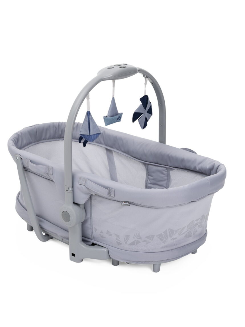 Chicco λίκνο - ριλάξ βaby hug pro 5 in 1/1 earl grey p07-87076-40 - Chicco