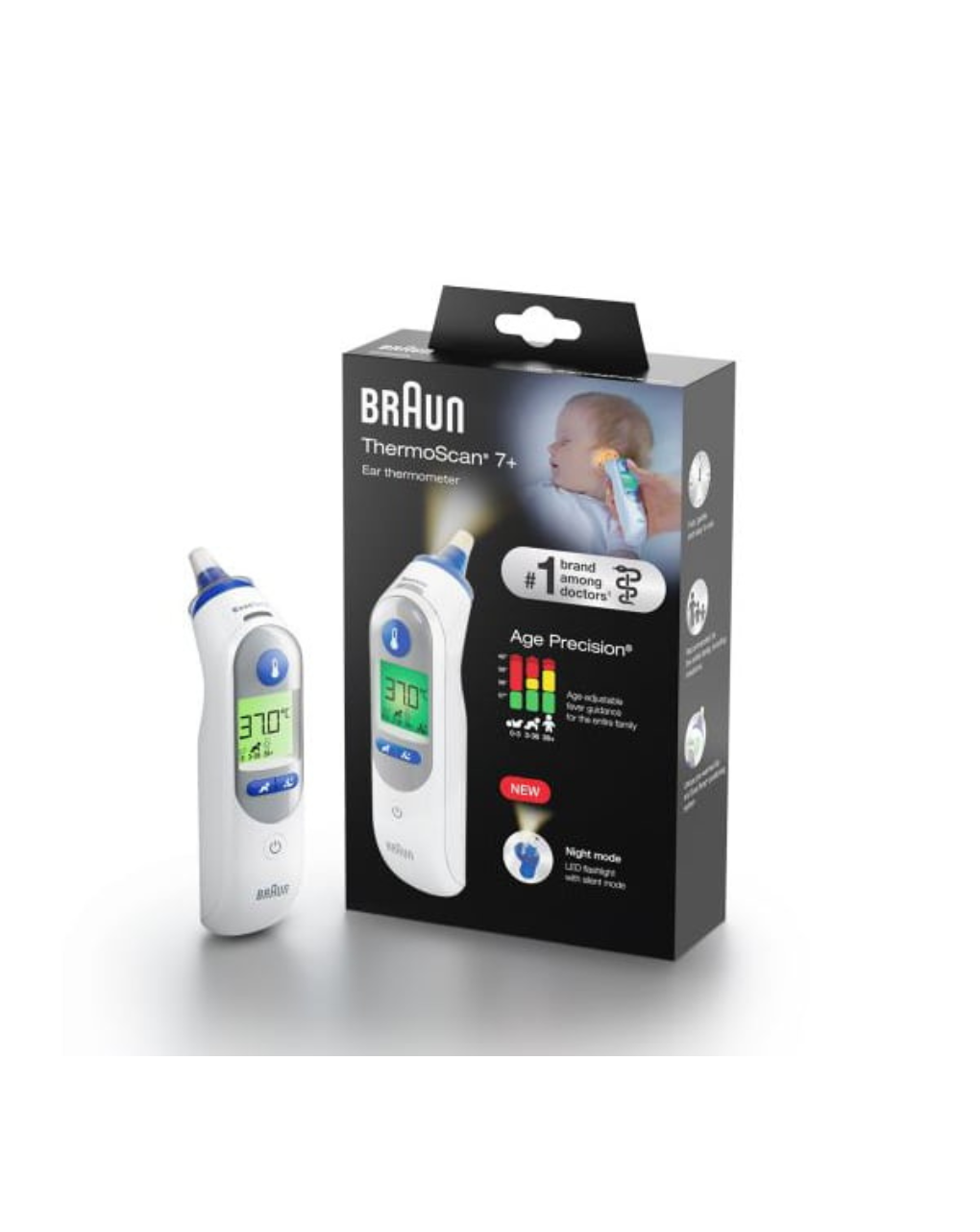 Braun θερμόμετρο αυτιού irt6520