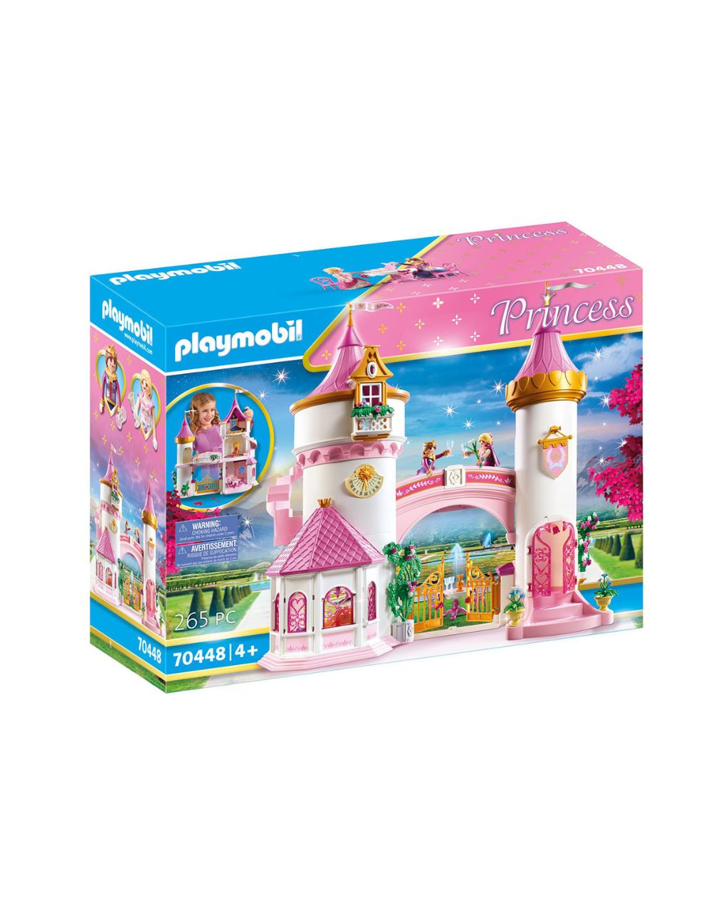 Playmobil princess πριγκιπικό κάστρο 70448