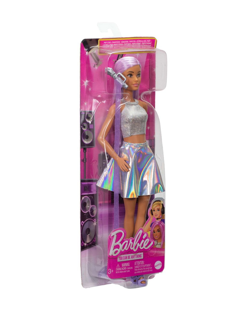 Mattel barbie κούκλα pop star jcw42