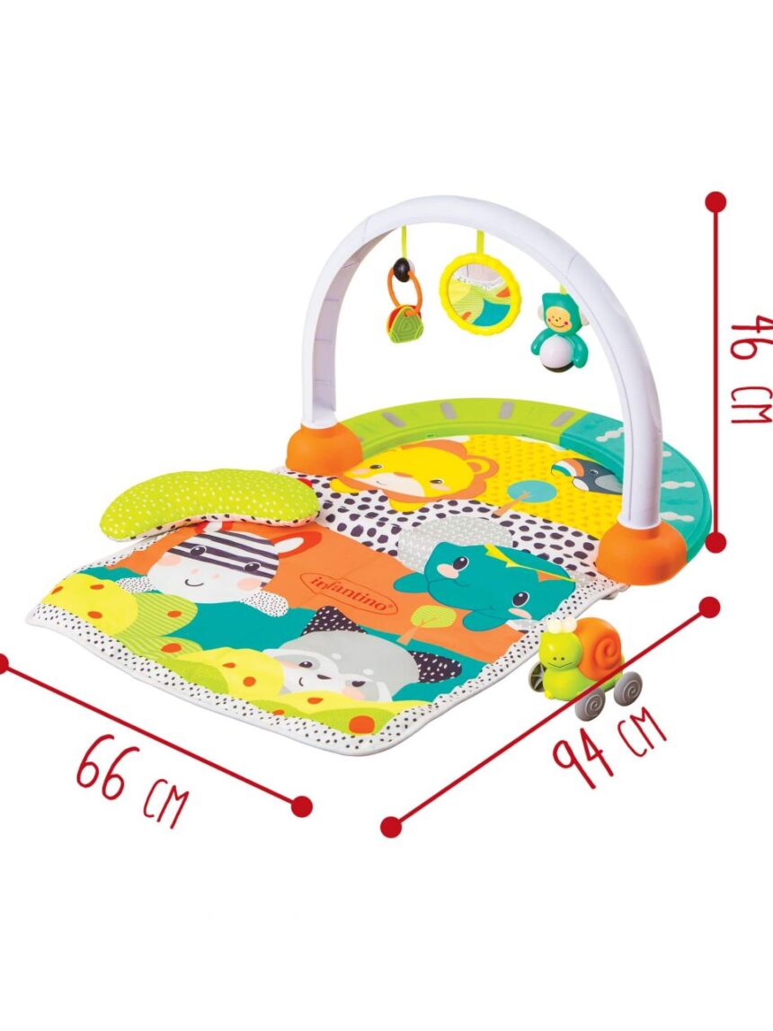 Infantino γυμναστήριο δραστηριοτήτων 4 σε 1 - INFANTINO