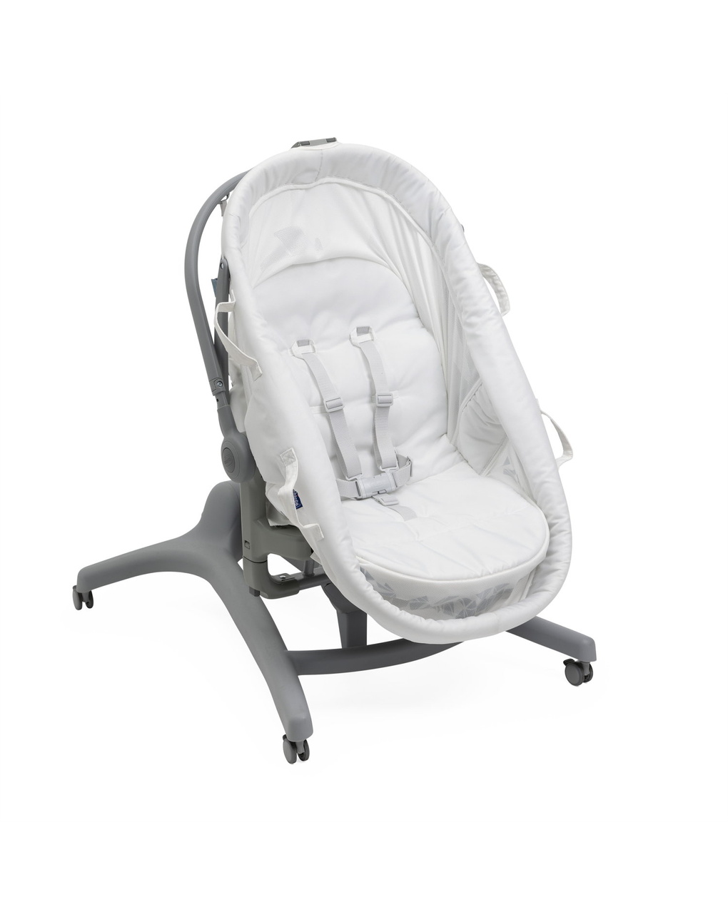 Chicco λίκνο - ριλάξ βaby hug pro 5 in 1/1 white cream p07-87076-14 - Chicco