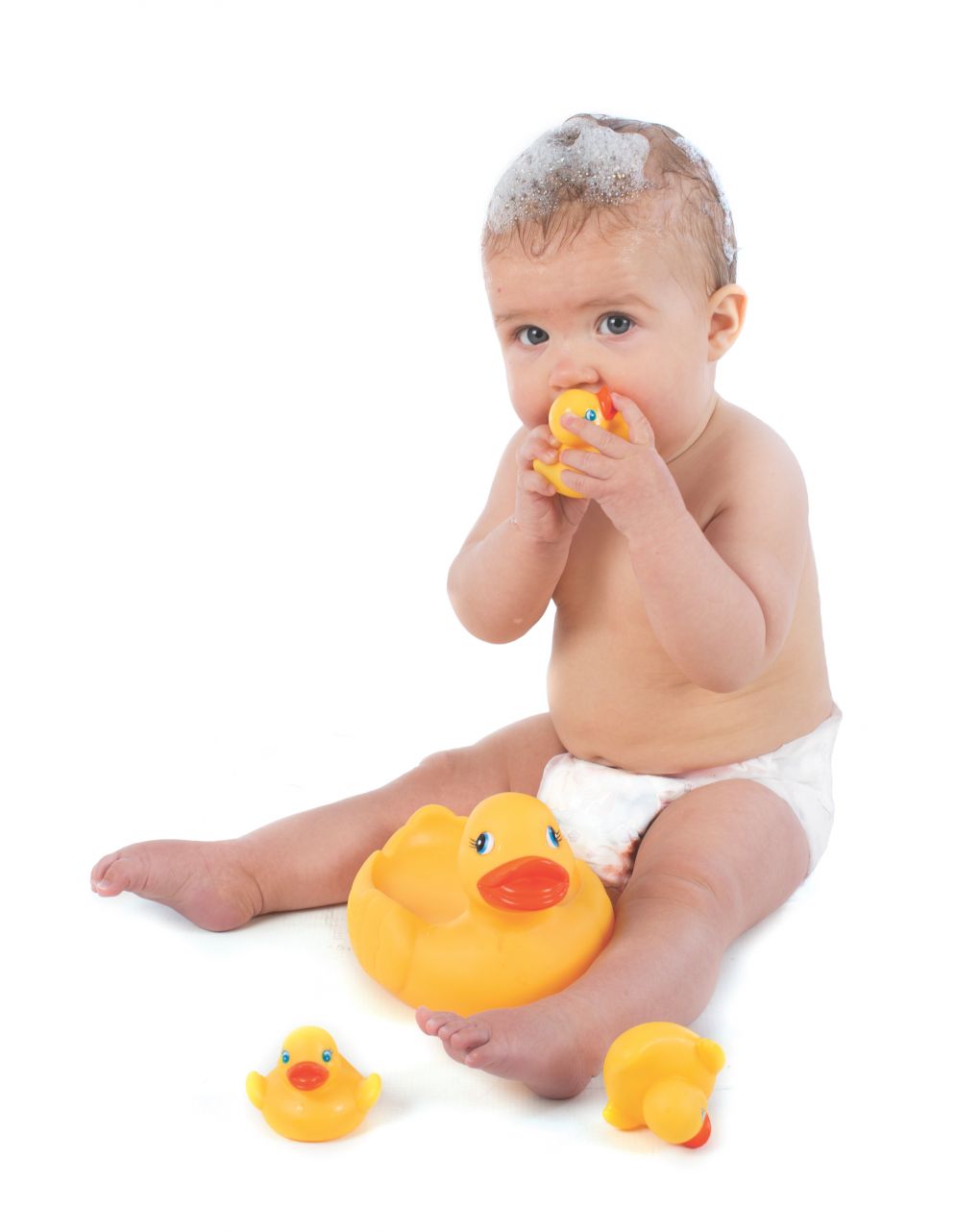 Playgro σετ παιχνίδι μπάνιου duckie family - Playgro