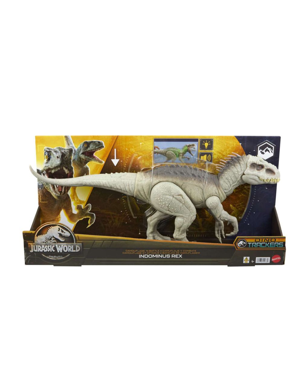 Mattel jurarric world νέος indominus rex hnt63