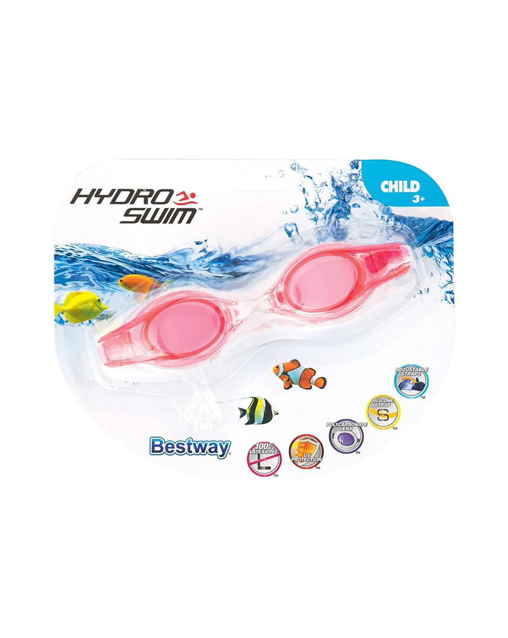 Bestway παιδικά γυαλιά κολύμβησης hydro-swim™ “lil’ sea scape” (3 σχέδια) - Bestway