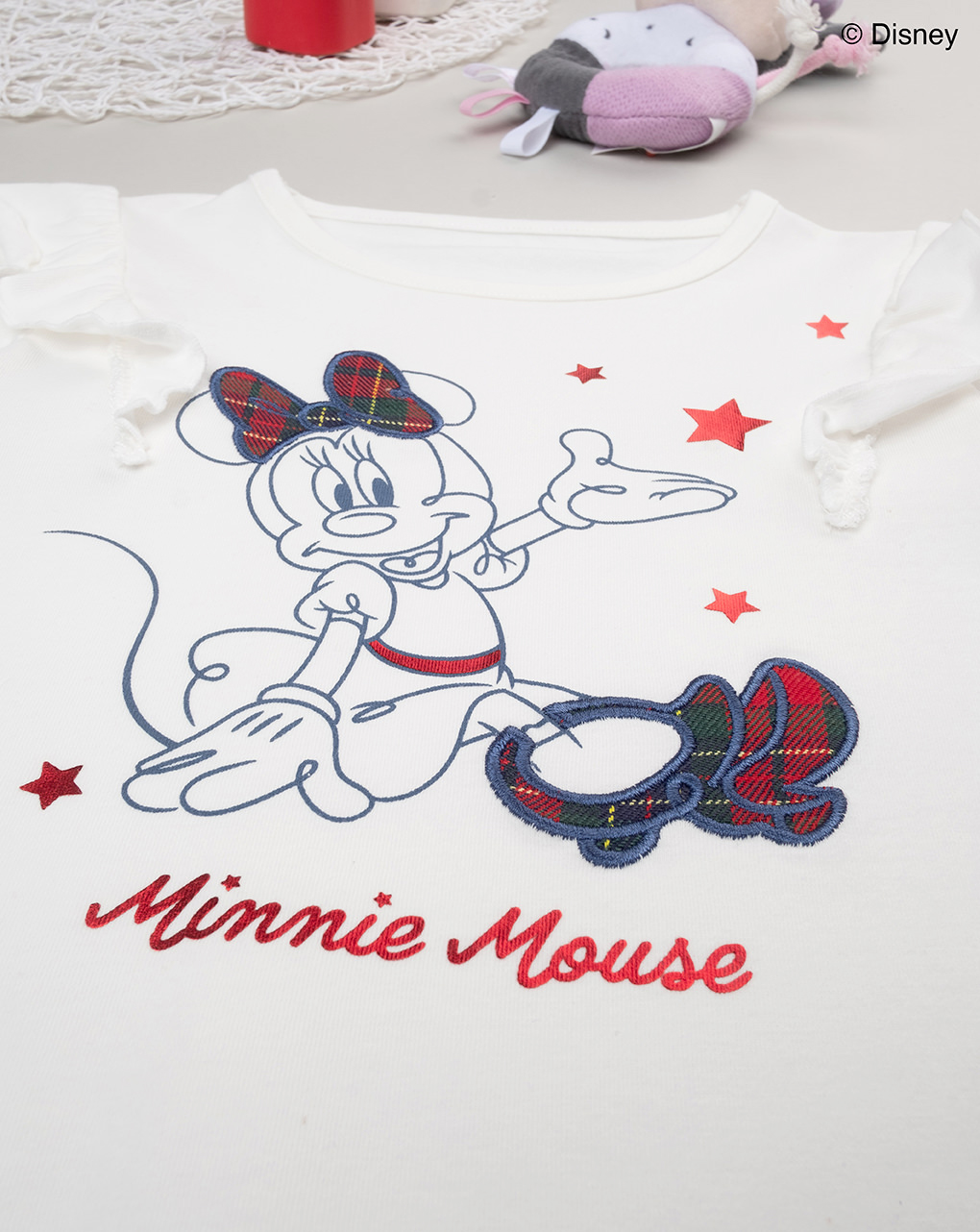 παιδική μπλούζα λευκή minnie classic για κορίτσι - Prénatal