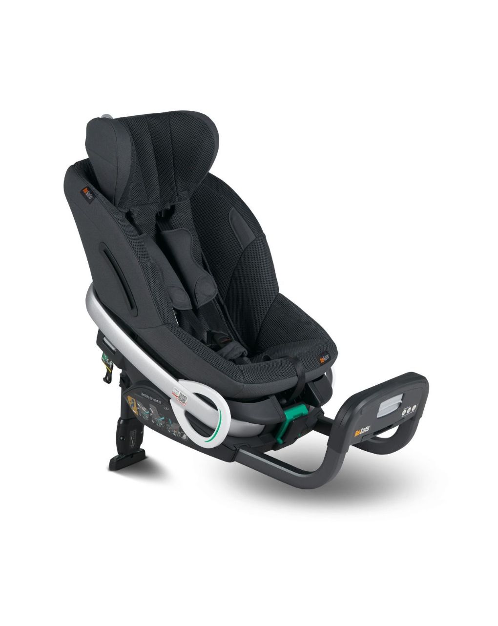 Besafe αντεστραμμένο κάθισμα αυτοκινήτου stretch b i-size (40-125cm) anthracite mesh 11025670.anm - Be Safe