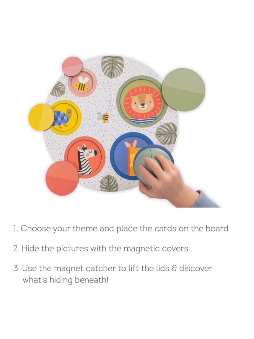 Taf toys παζλ magnetic peek-a-boo t-12885 - Taf-toys