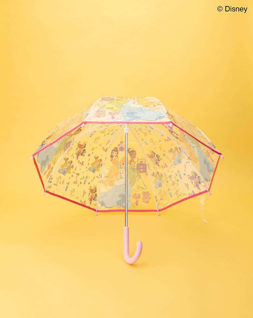 παιδική ομπρέλα διαφανής με τις πριγκίπισσες disney για κορίτσι - Prénatal