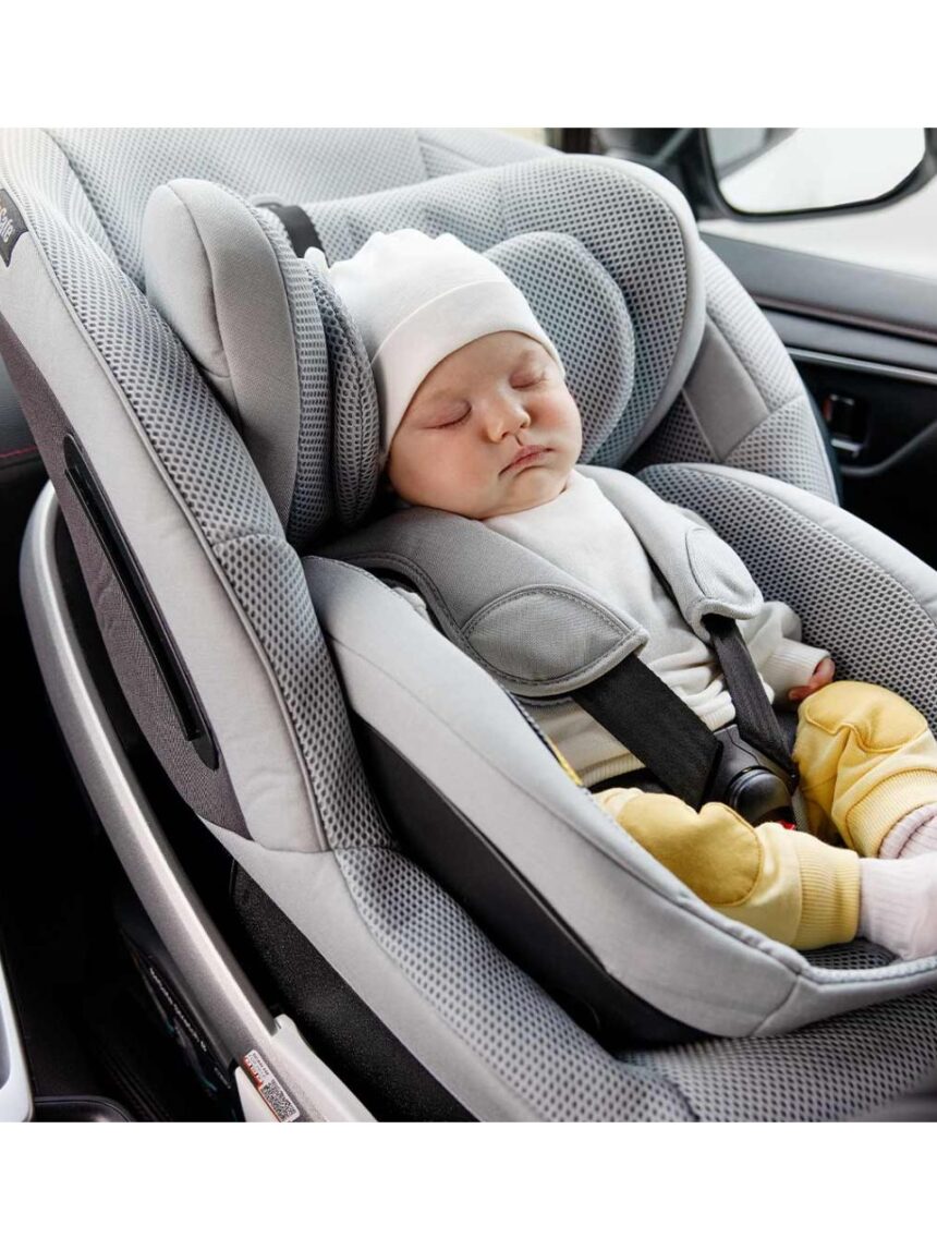 Besafe αντεστραμμένο κάθισμα αυτοκινήτου stretch b i-size (40-125cm) metallic melange 11025670.mem - Be Safe