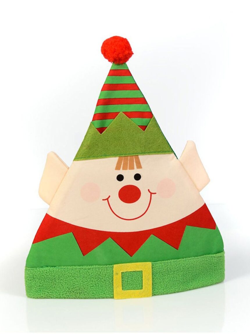 Christakopoulos χριστουγεννιάτικος σκούφος άη-βασίλη & ξωτικού 35×30 εκ. (2 σχέδια) 4950 - FRIENDLIES