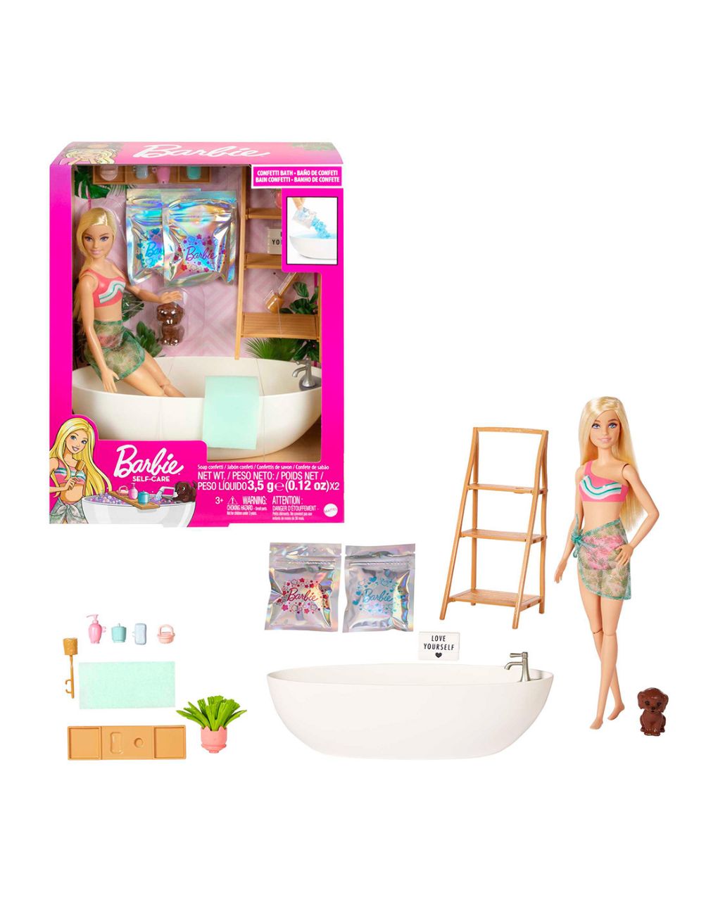 Mattel barbie wellness τζακούζι hkt92 - BARBIE