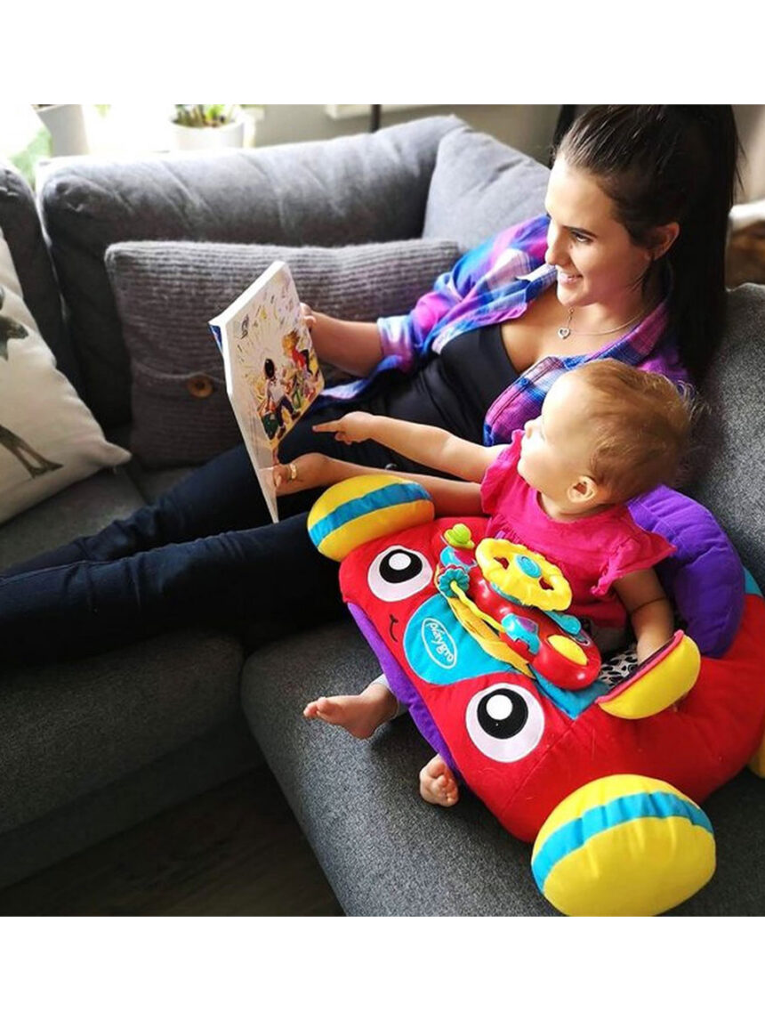 Playgro music and lights comfy car μαλακό αυτοκινητάκι 0186362 - Playgro