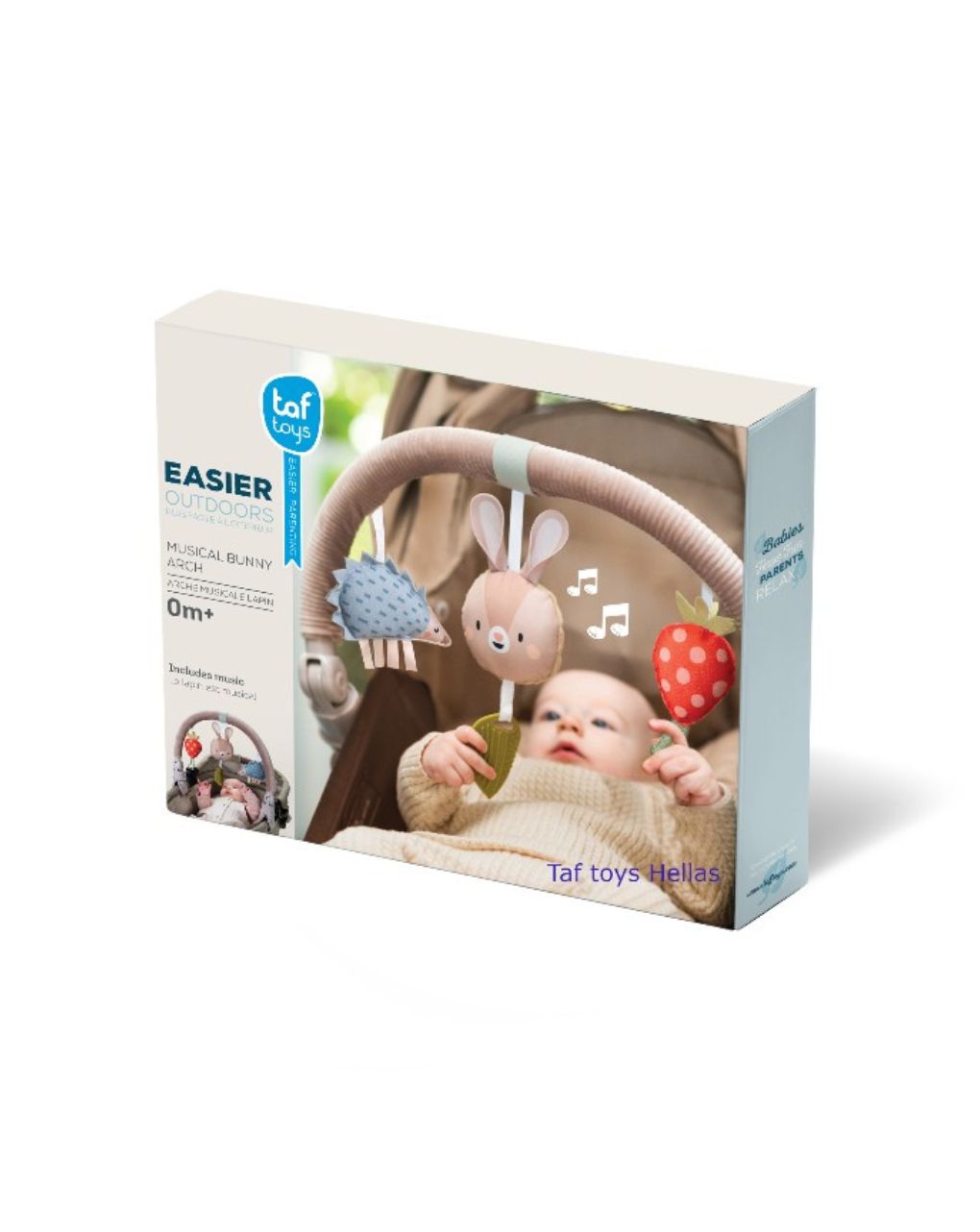 Taf toys musical bunny arch αψίδα δραστηριοτήτων t-13415