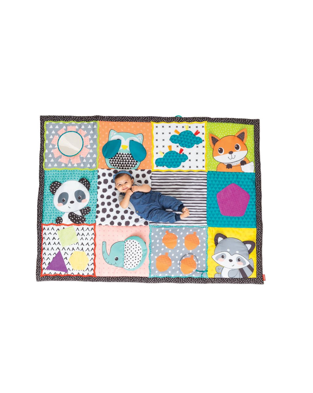 Infantino fold & go giant discovery mat παιδική κουβέρτα παιχνιδιού - INFANTINO
