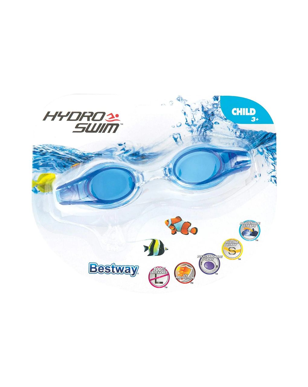 Bestway παιδικά γυαλιά κολύμβησης hydro-swim™ “lil’ sea scape” (3 σχέδια) - Bestway