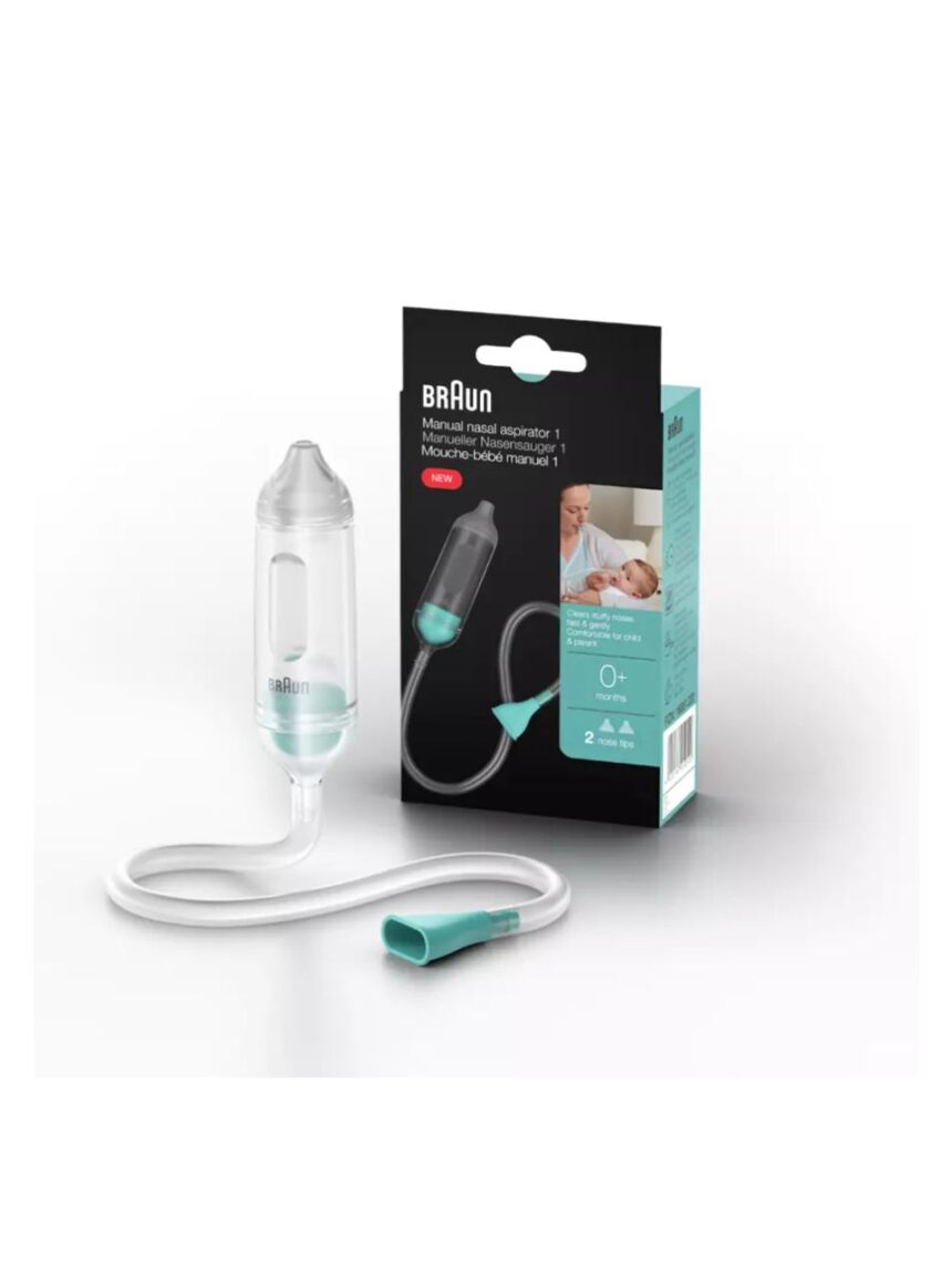 Braun συσκευή ρινικής αναρρόφησης με 2 ανταλλακτικά 0m+ bna050eu - Braun