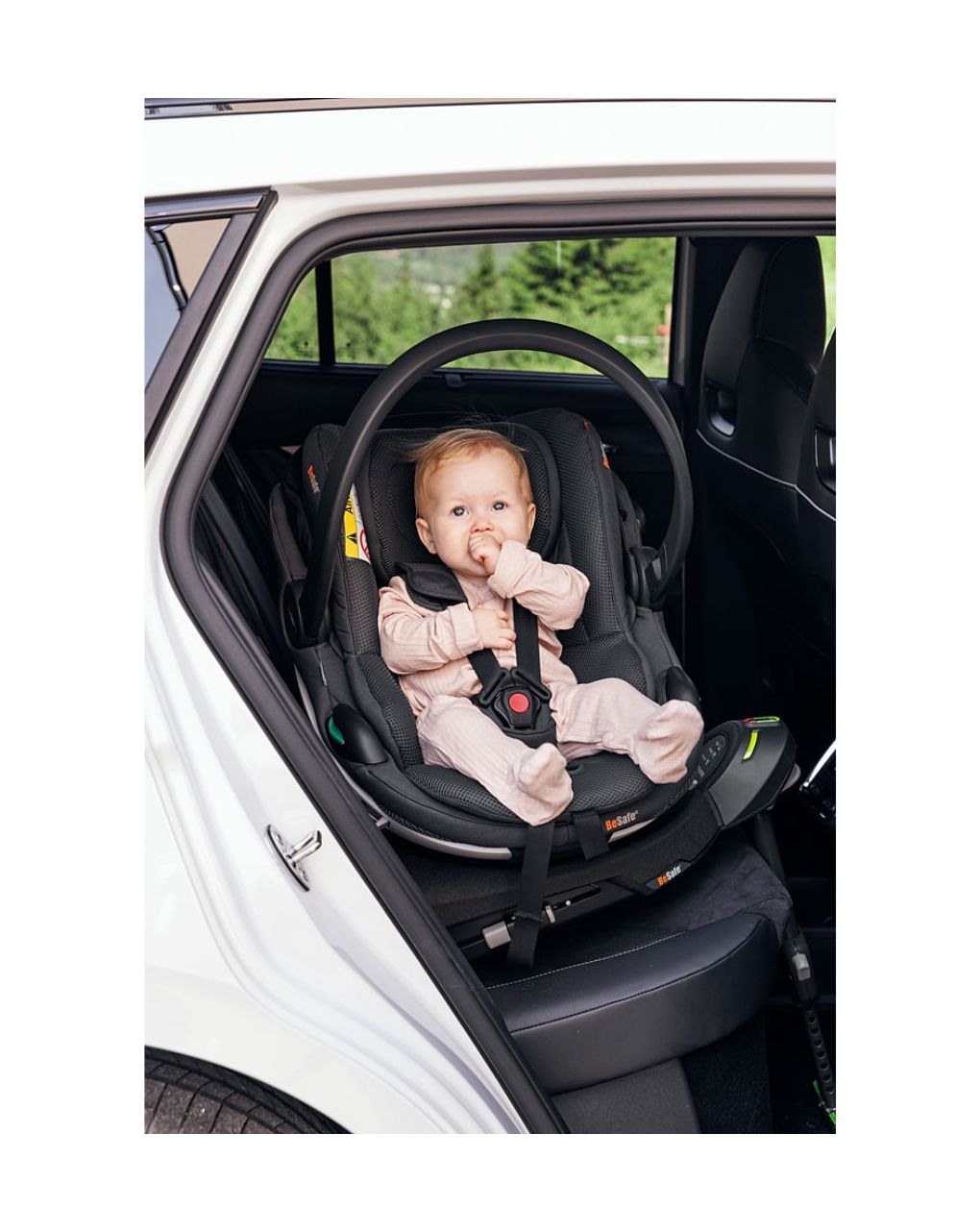 Besafe κάθισμα αυτοκινήτου go beyond i-size (40-87cm) sea green melange 11036236.sgm - Be Safe