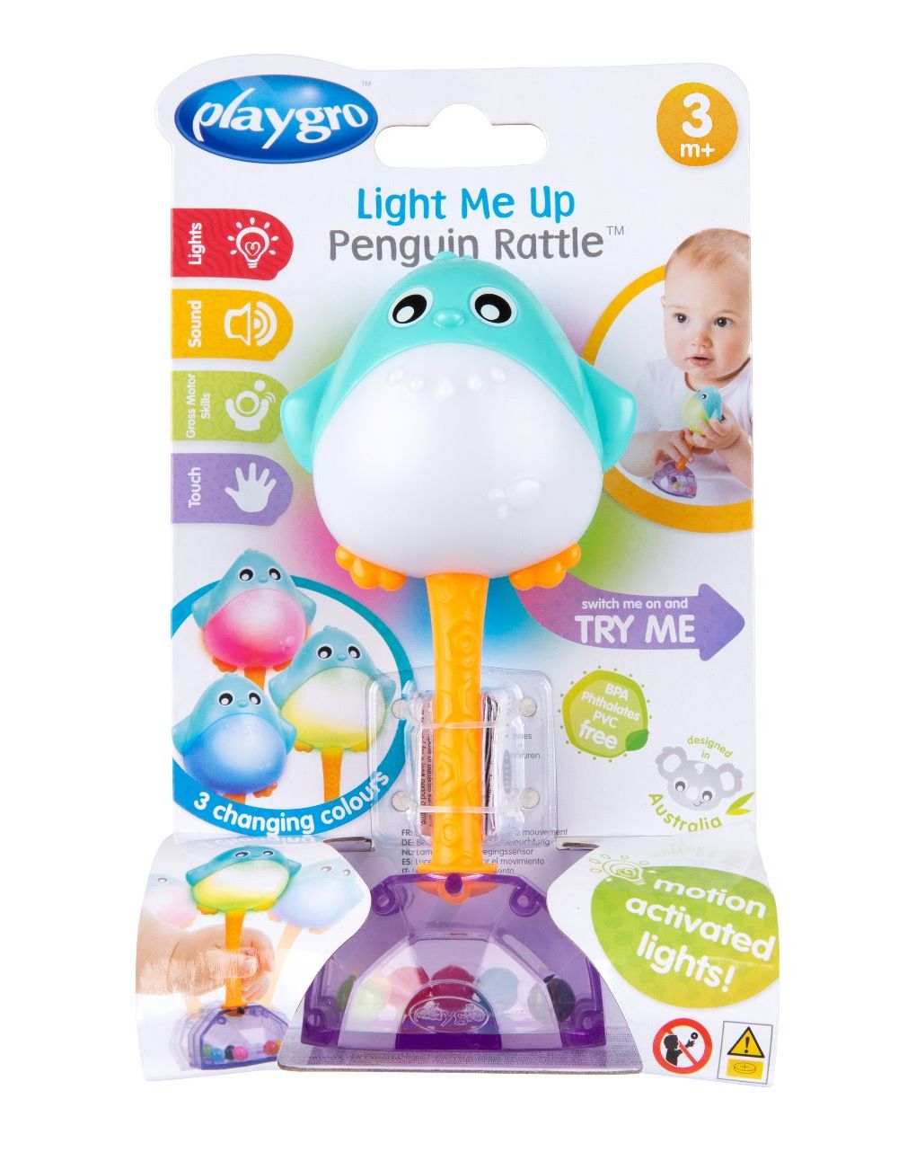 Playgro light me up penguin pg0187711 - Playgro